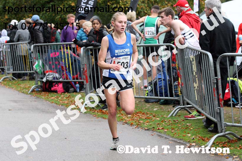 Womens under-17s 3 Stage Relay, 2018 ERRA 6 and 4 Stage and Youngsters Relays. Photo:  David T. Hewitson/Sports for All Pics